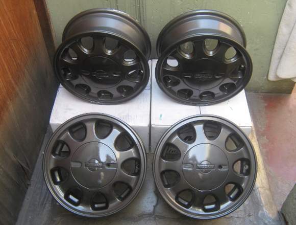 Juego completo de aros para nissan sentra en Empalme (Cantón)