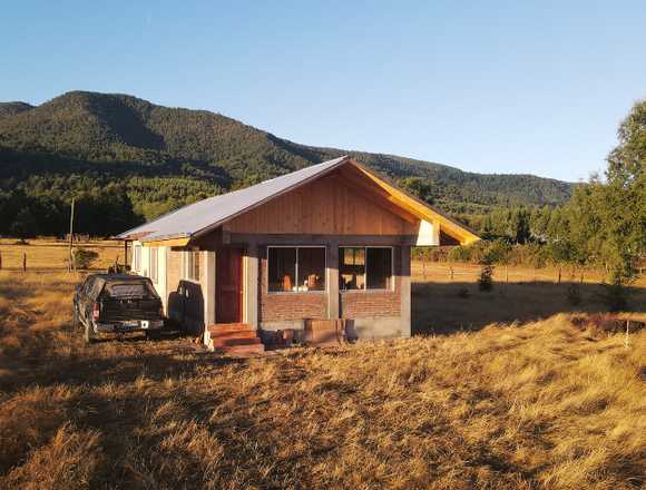 Venta de terreno una hectárea y casa en Quilaco (Comuna)