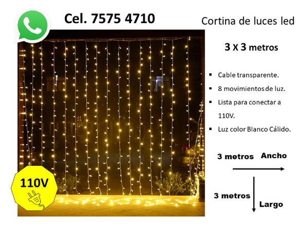 Cortina de Luz LED en San Salvador (Municipio)