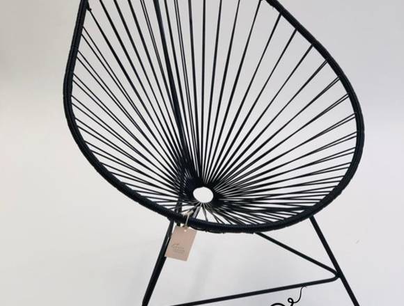 Silla tipo Acapulco sencilla