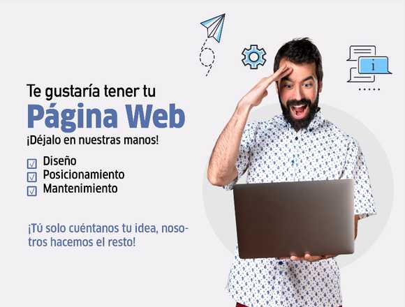 CREAMOS TU PÁGINA WEB