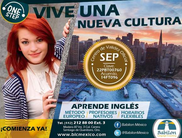 ¡Clases en más de 20 idiomas¡