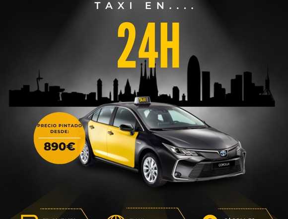 PINTADO TAXI en 24h!!! en Barcelona (Municipio)