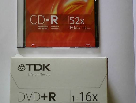 Cd Tdk Cd-r 52 X 80 Min 700 Mb/mo (caja De 10 Cd) en Libertador (Municipio)