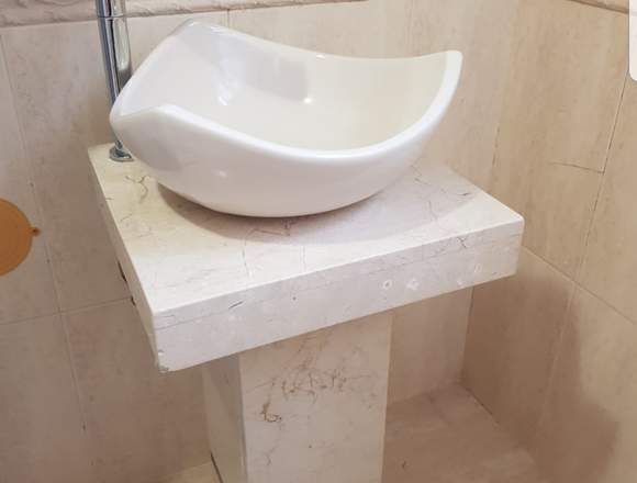 Bonito lavabo de mármol en Gustavo A. Madero (Municipio)