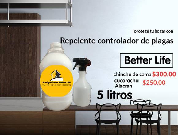 Repelente para chinches, cucarachas y más en Guadalajara (Municipio)