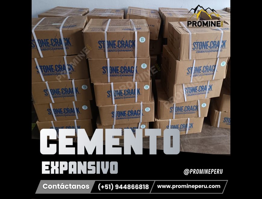 Cemento Expansivo 20 kg | Demolición Controlada en Arequipa (Distrito)