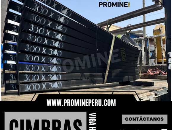 Cimbras – Arco Minero en Viga H4 / H6 en Puños (Distrito)