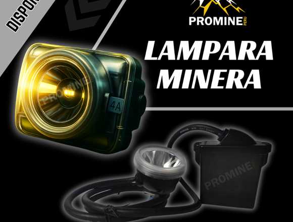Lámpara Minera KL9 / KL13 / 4A en Trujillo (Distrito)