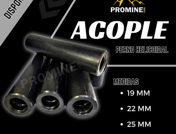 Acoples de Perno Helicoidal 19mm – 22mm en Cajamarca (Distrito)