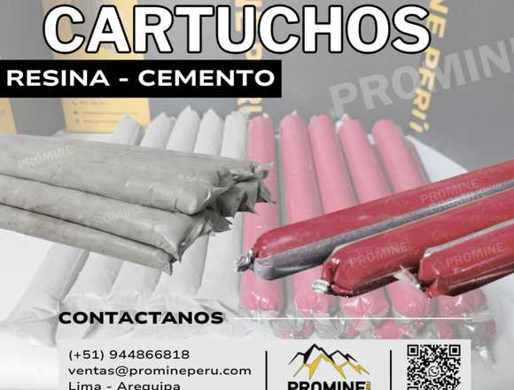 Cartuchos de Resina y Cemento - 50 unidades en Arequipa (Distrito)