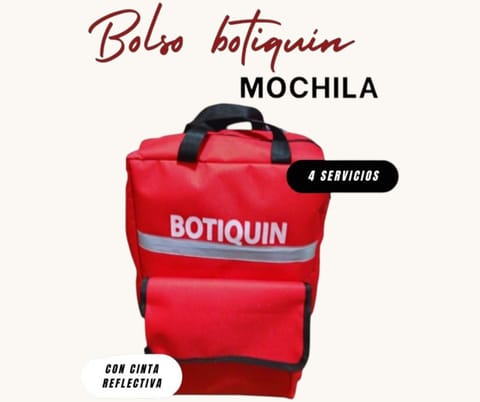 Bolso botiquin mochila de buena calidad en Francisco de Orellana (Cantón)