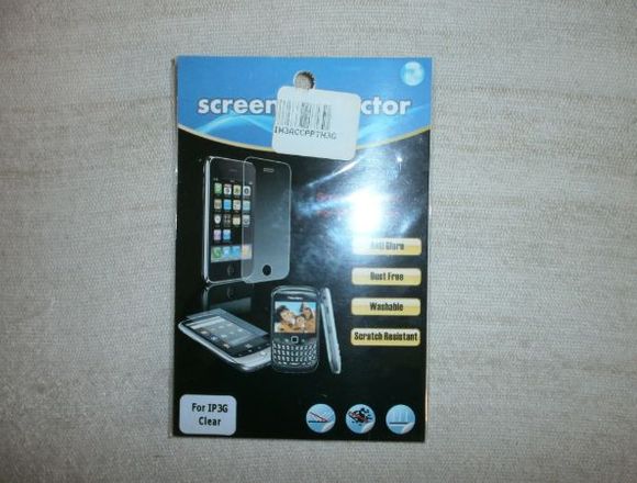 Lámina Protector Pantalla Transparente Iphone 3g en Libertador (Municipio)