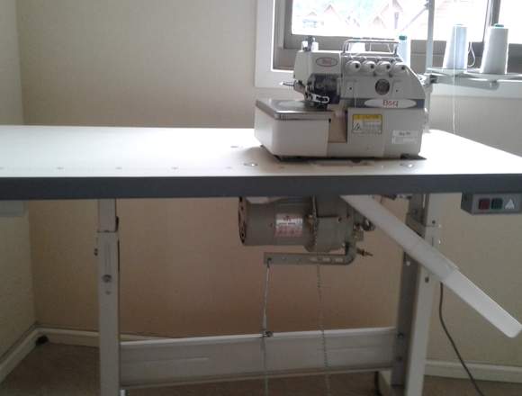 Máquina OverlockBSQ Industrial 5 hilos