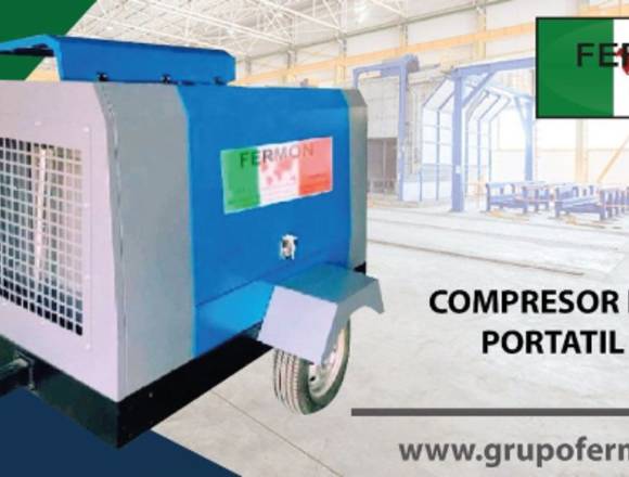 COMPRESOR FERMON PORTATIL DIESEL en Nicolás Romero (Municipio)