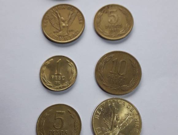 MONEDAS COLECCION Lote x 168 unidades