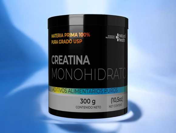 CREATINA MONOHIDRATO Pura grado USO 300 gr en Bogotá, D.C. (Municipio)
