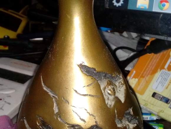 JARRON BRONZE Y ORO SEEK AND HIDE