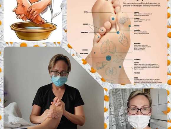 Masaje terapéutico y reflexología podal. en Leganés (Municipio)