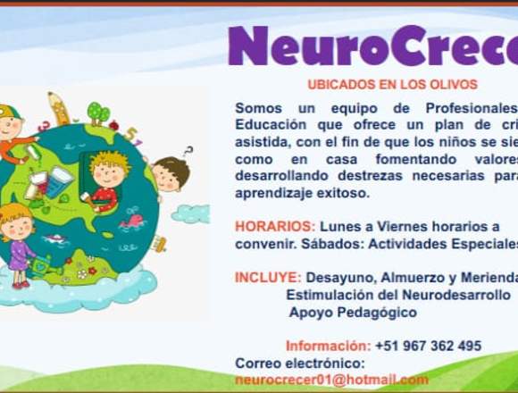 Centro para el cuido de tus niños en Lima (Lima 1) (Distrito)