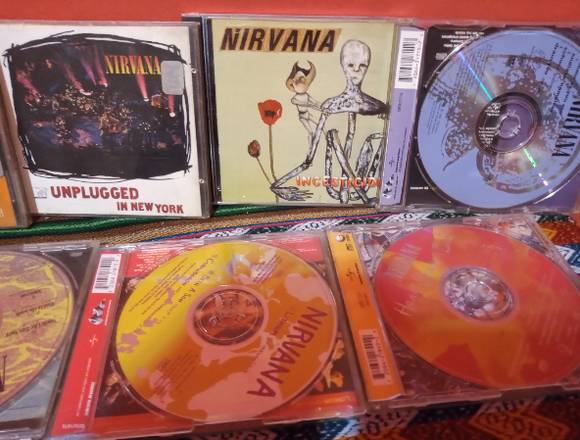Cds de nirvana varios coleccion box