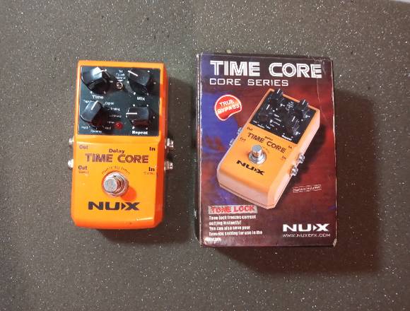 pedal de delay nux time core