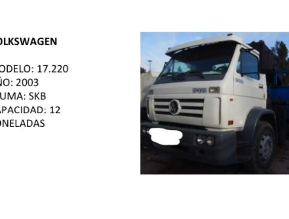 VENDO CAMION VOLKSWAGEN 17220 AÑO 2003 CON GRUA en Santiago (Comuna)