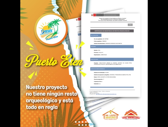 Lotes a partir de una inicial de 3000!!!