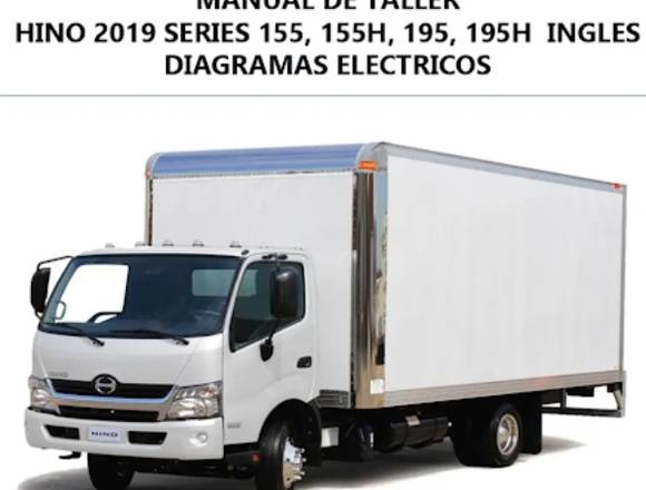 Manual Taller Hino 2019 Serie 155, 155h, 195, 195 en Teniente Manuel Clavero (Distrito)