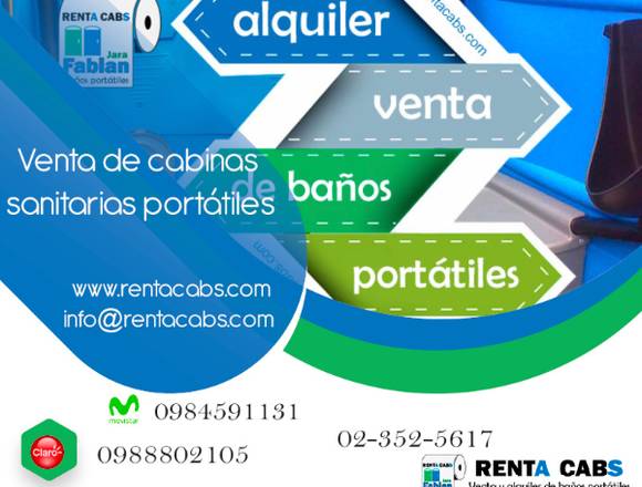 Venta de cabinas sanitarias en Ecuador en Rumiñahui (Cantón)