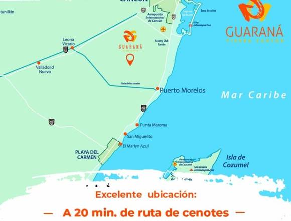 GUARANA TIERRAS CANCUN en Benito Juárez (Municipio)
